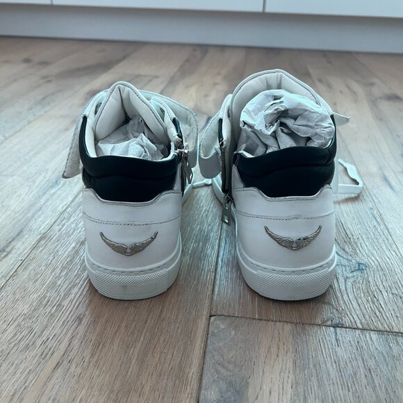 New Zadig & Voltaire Round Toe Touch-Strap Sneakers - 38 - Picture 2 of 8